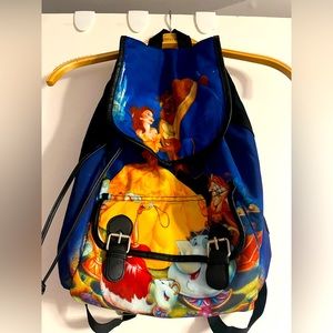 Beauty and the beast drawstring bag